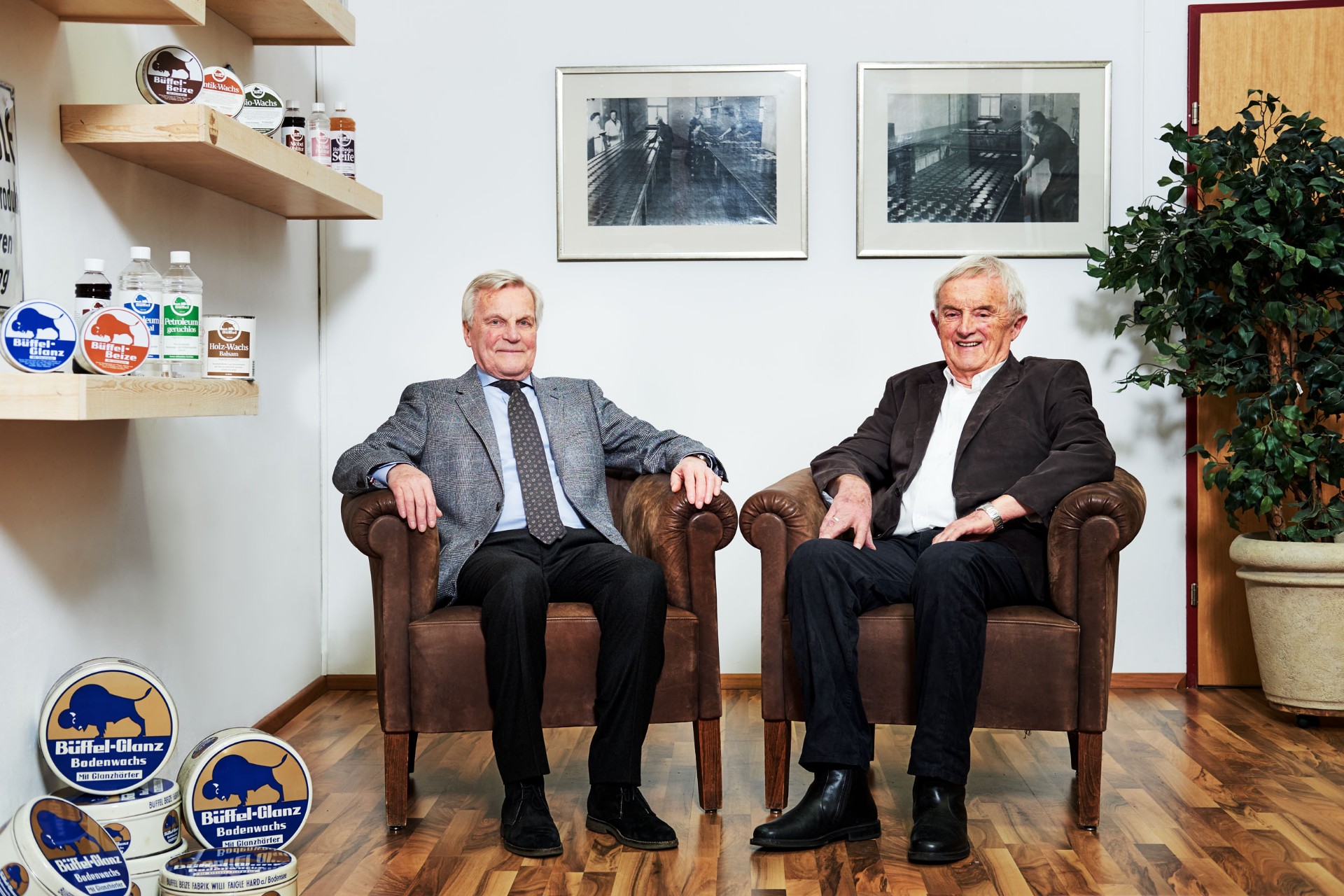 Manfred und Walter Faigle