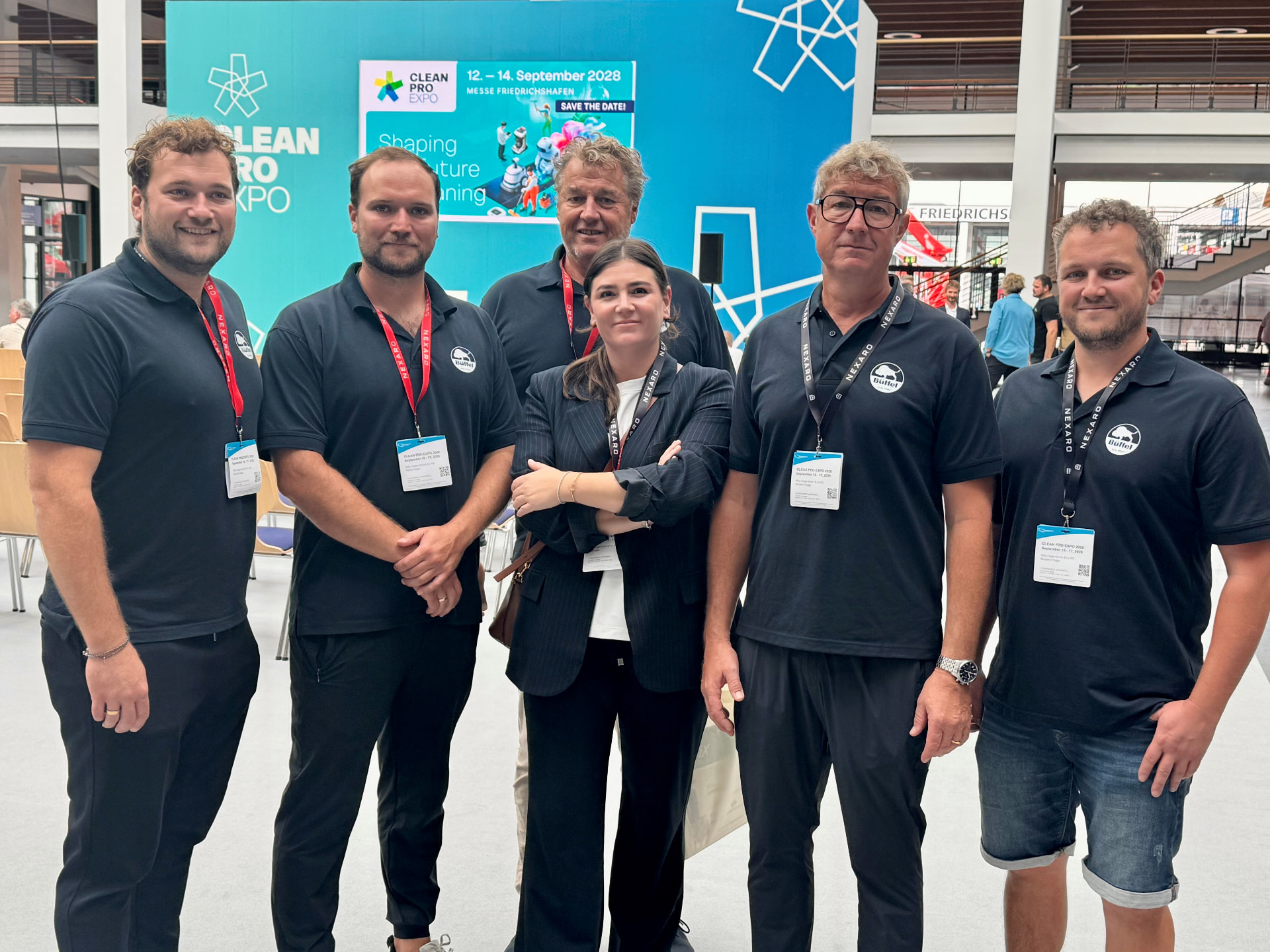 Das Büffel-Team auf der CLEAN PRO EXPO in Friedrichshafen